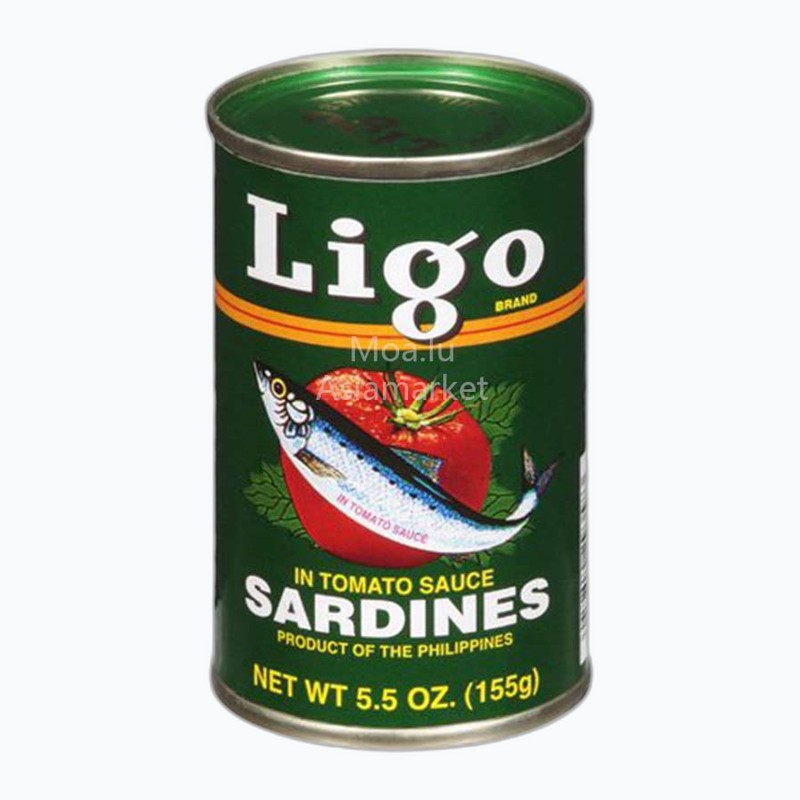 Ligo绿沙丁鱼罐头 155g