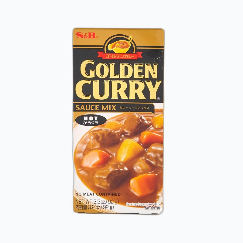 S&B金咖喱-辣味 92g