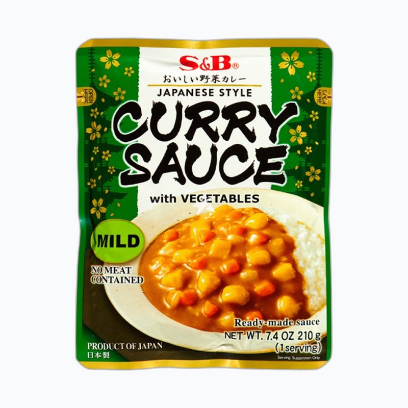 S&B CURRY SAUCE MILD  210G