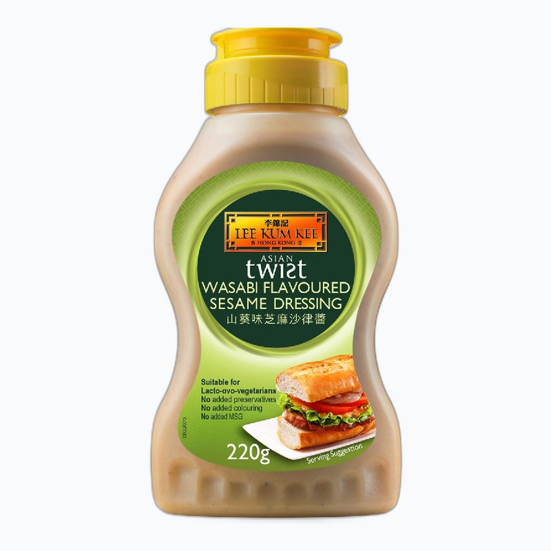 李锦记山葵味芝麻沙律酱 220g