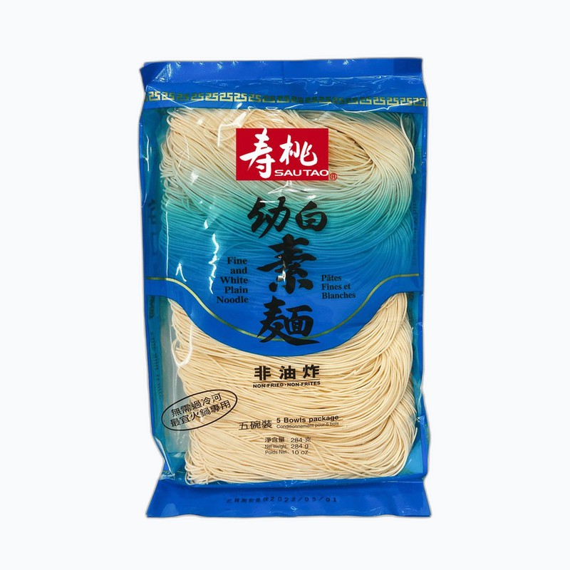 寿桃幼白素面 284g