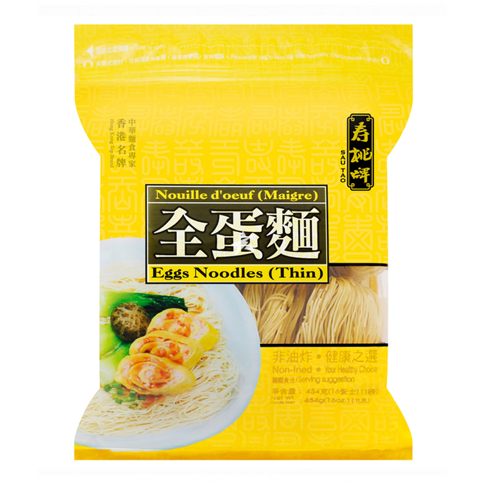 寿桃鸡蛋细面 454g