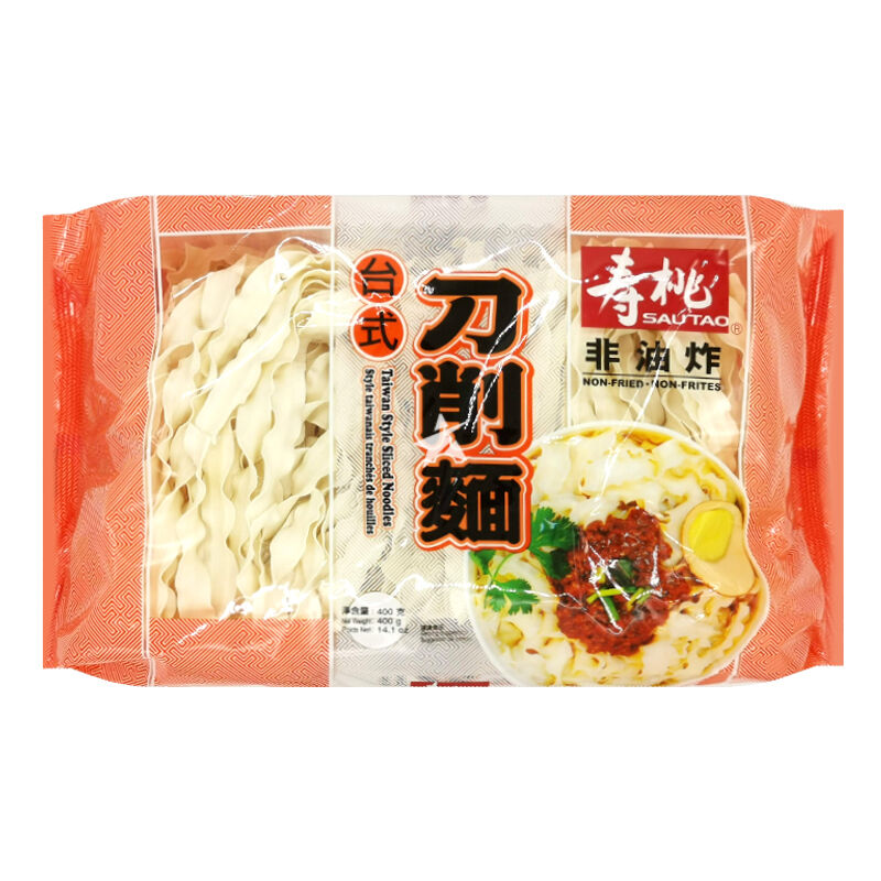 SAUTAO TAIWANESE SLICED NOODLE 400G