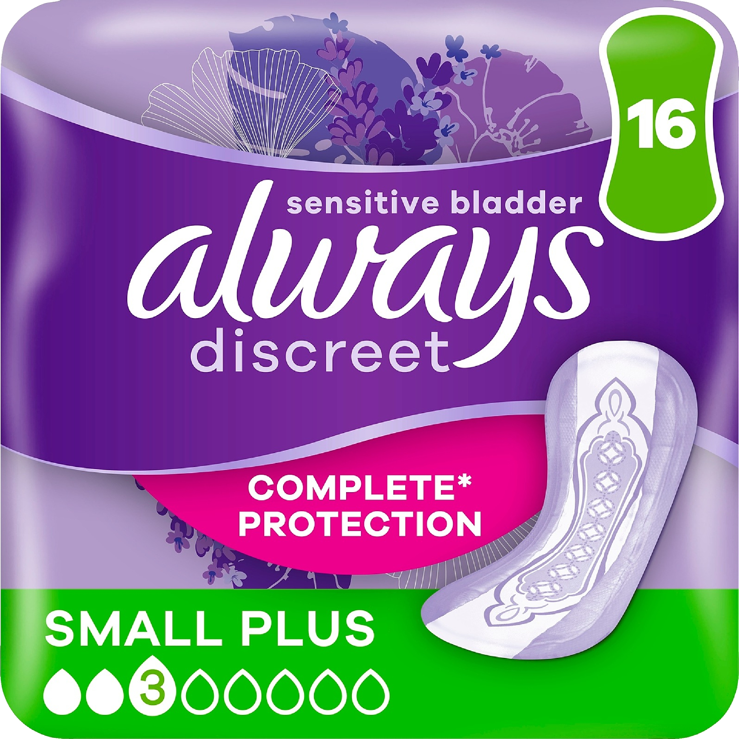 ALWAYS PADS SMALL PLUS
