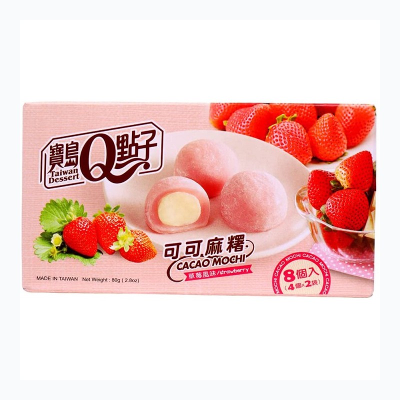 宝岛可可麻薯草莓味 80g