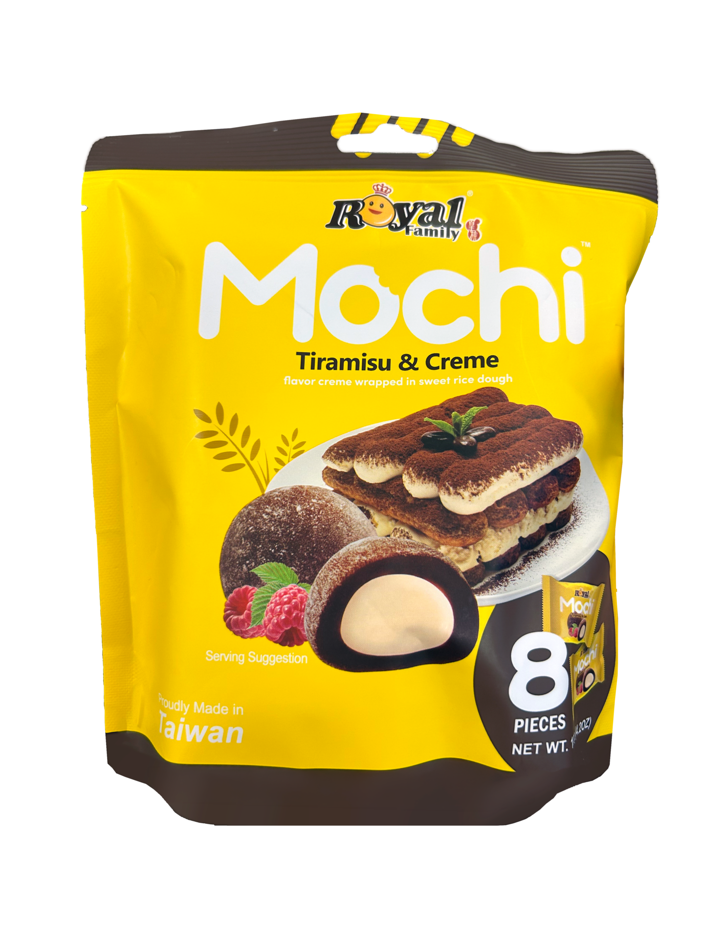ROYAL FAMILY MOCHI TIRAMISU&CREME 120G