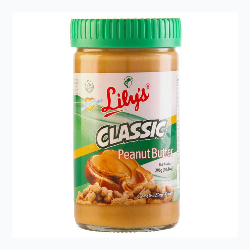 LILYS CLASSIC PEANUT BUTTER 296G