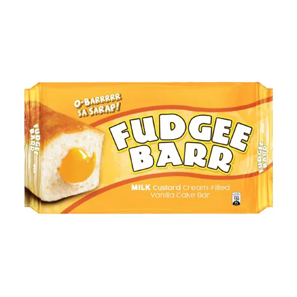 Fudgee Barr牛奶蛋奶夹心香草味蛋糕条 10包装（每条42g）