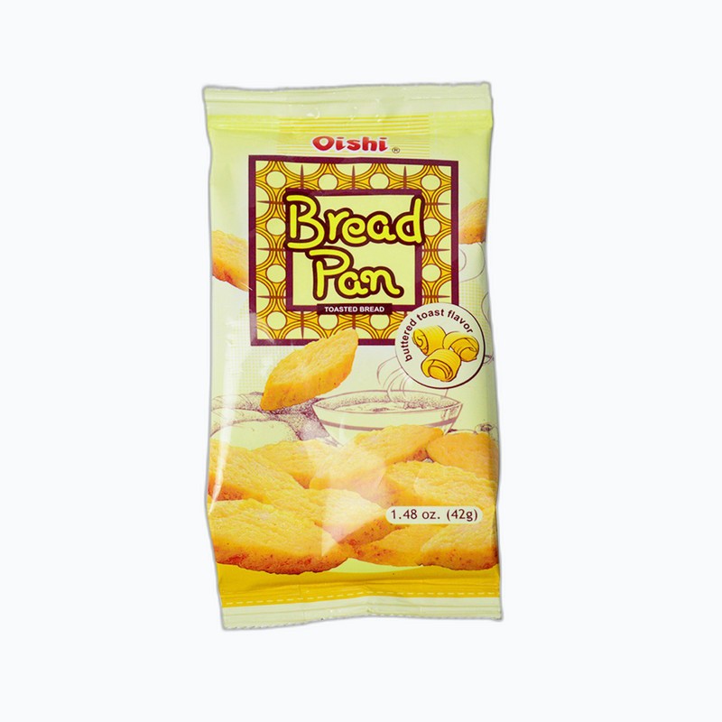 OISHI BREAD PAN BUTTERED TOAST 42G