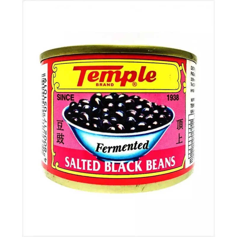 TEMPLE SALTED BLACK BEANS 180G