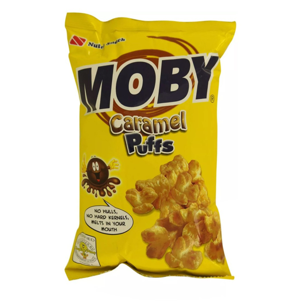 Moby焦糖味脆脆球 60g