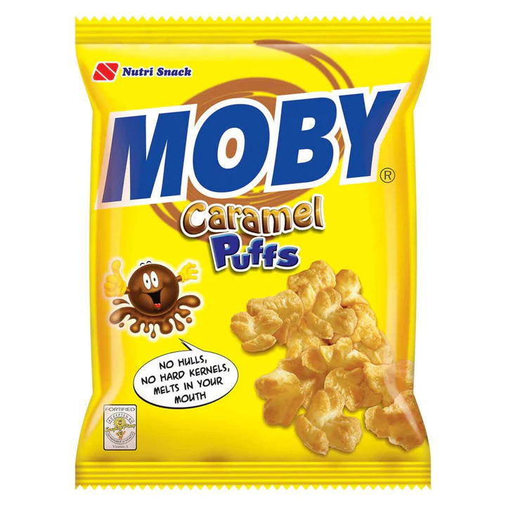 Moby焦糖味脆脆球 90g