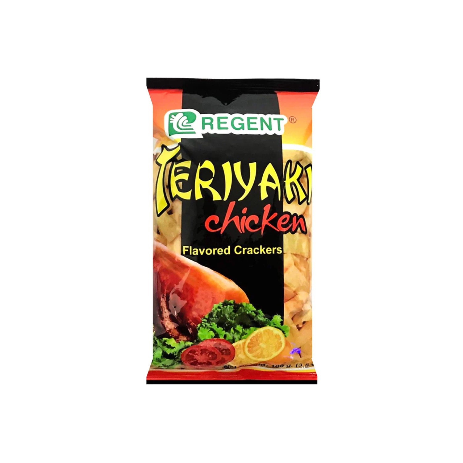 REGENT TERIYAKI CHICKEN CRACKERS 100G