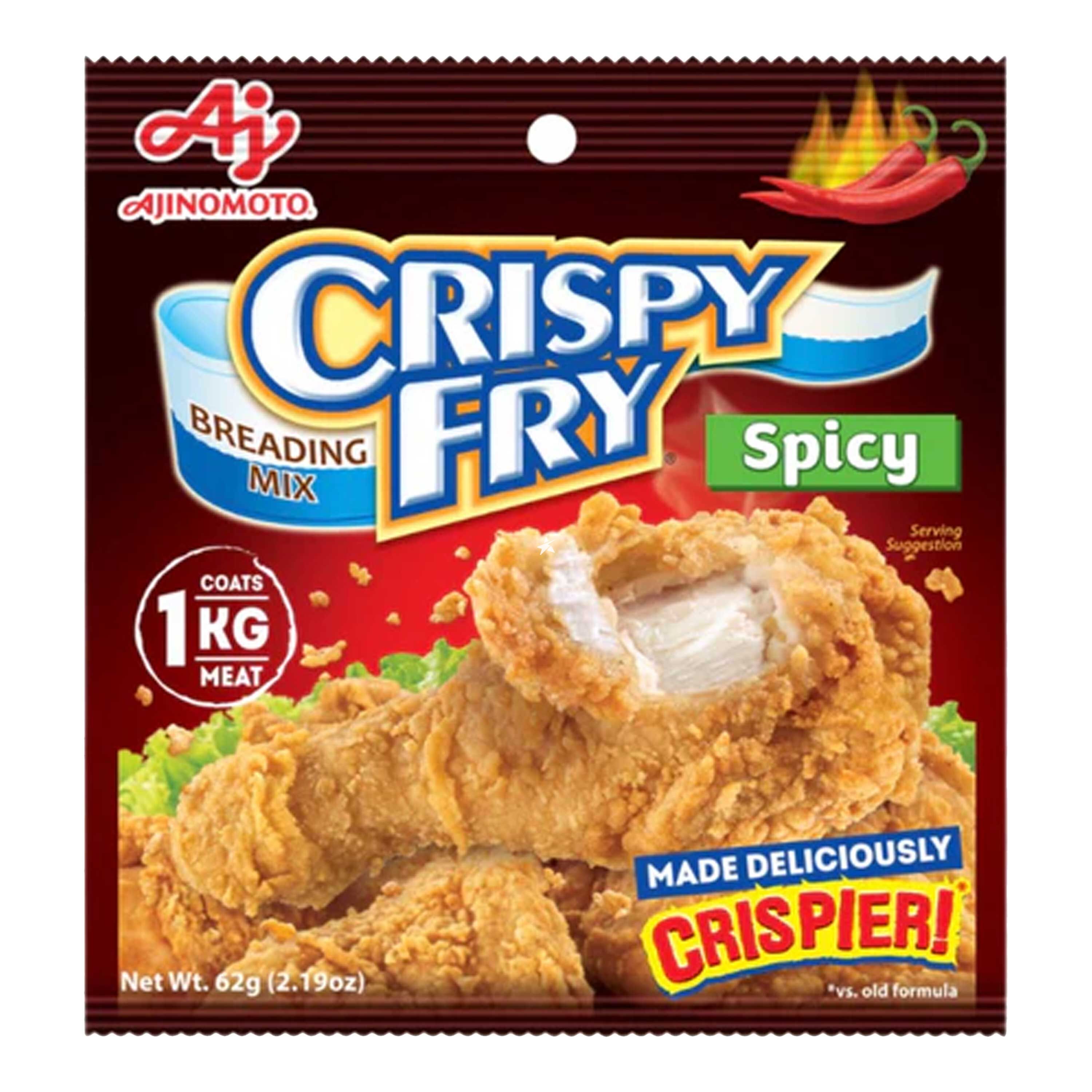 AJINOMOTO CRISPY FRY SPICY 62G
