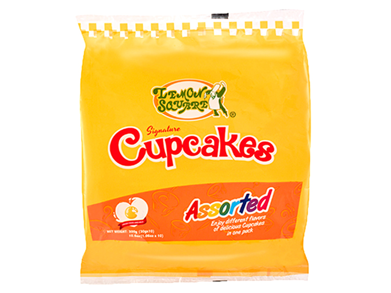 LEMON SQUARE CUPCAKES ASSORTED 300G