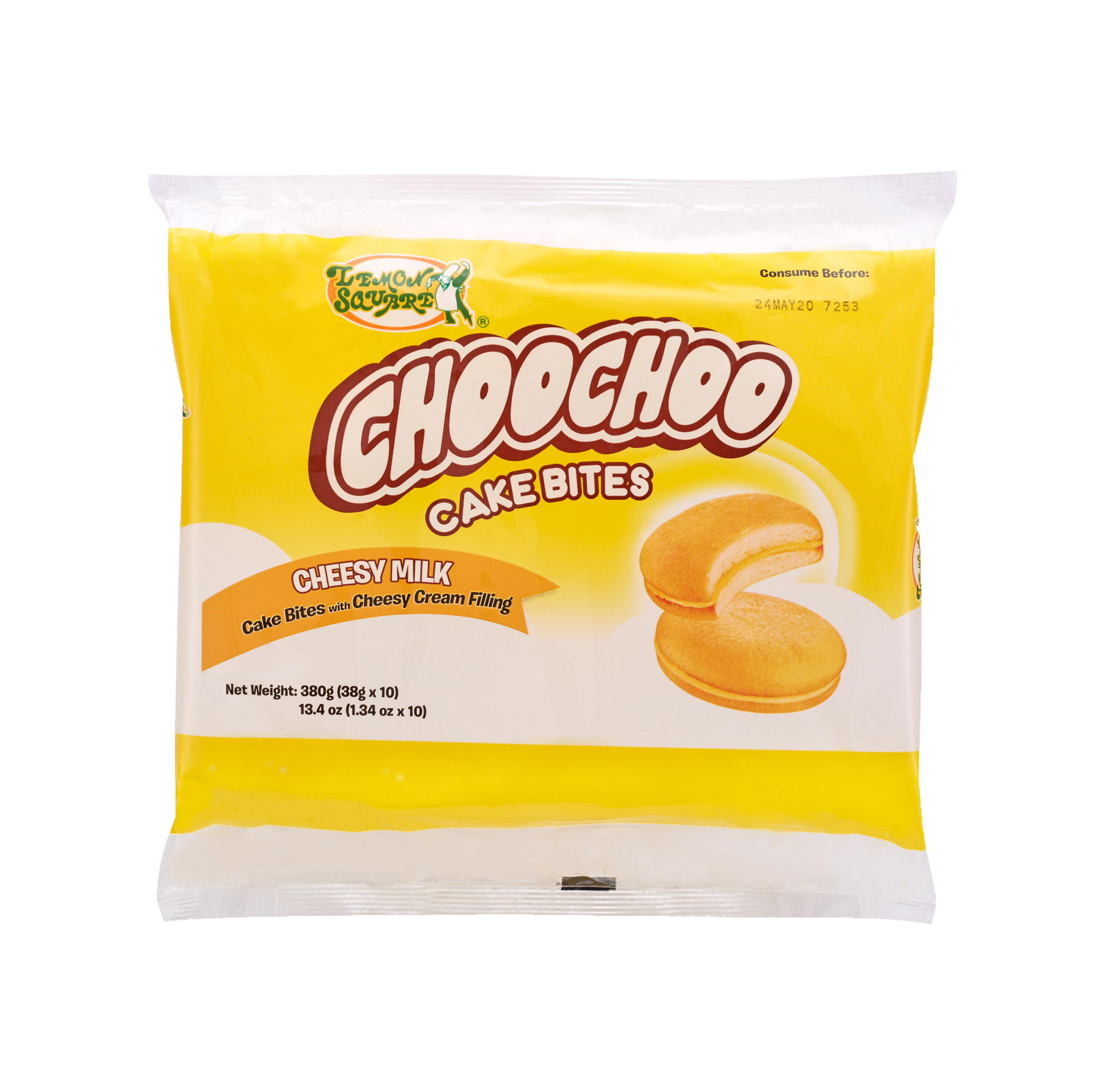 LEMON SQUARE MILKIE CHOCOLATE 270G