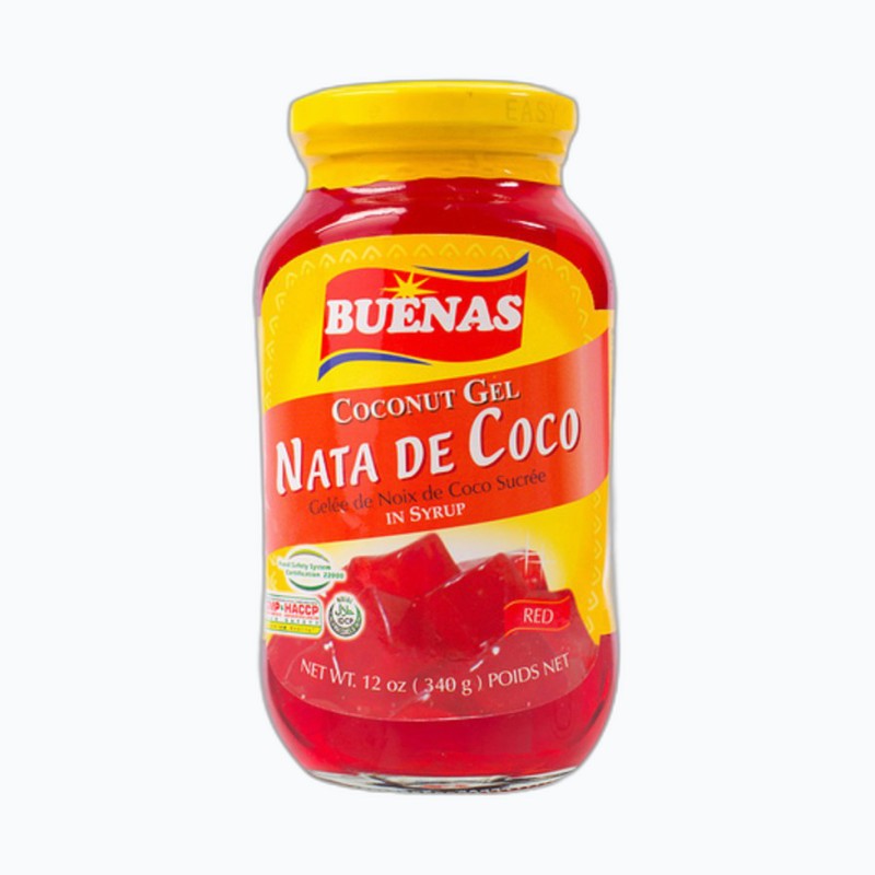Buenas糖浆椰子凝胶红色 340g