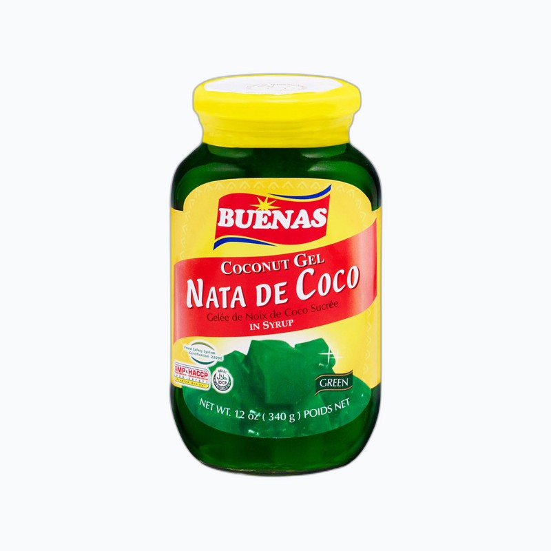 Buenas糖浆椰子凝胶绿色 340g