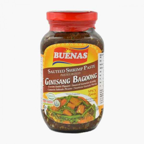 Buenas辣味炒虾酱 340g