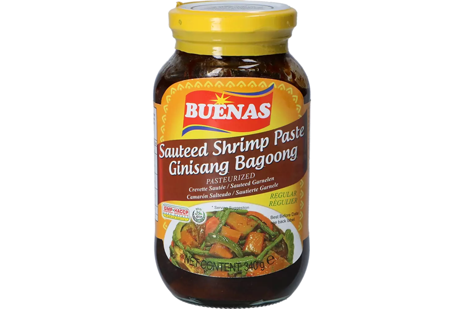 Buenas原味炒虾酱 340g