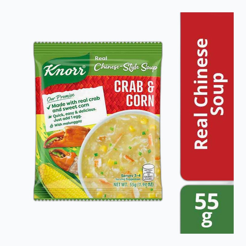 KNORR CRAB CORN SOUP 55G