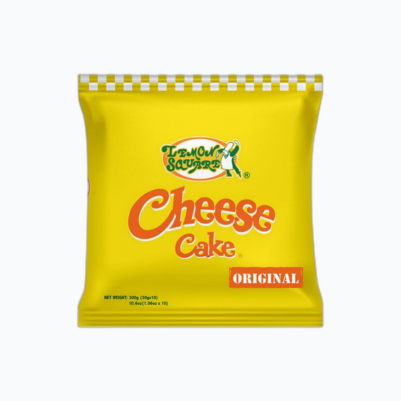 LEMON SQUARE CHEESE CAKE