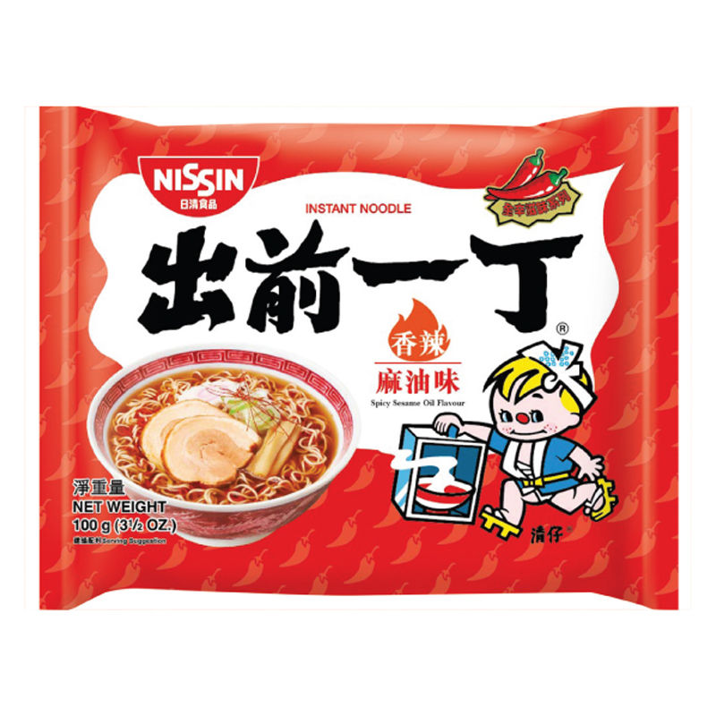 NISSIN SPICY SESAME OIL NOODEL 100G