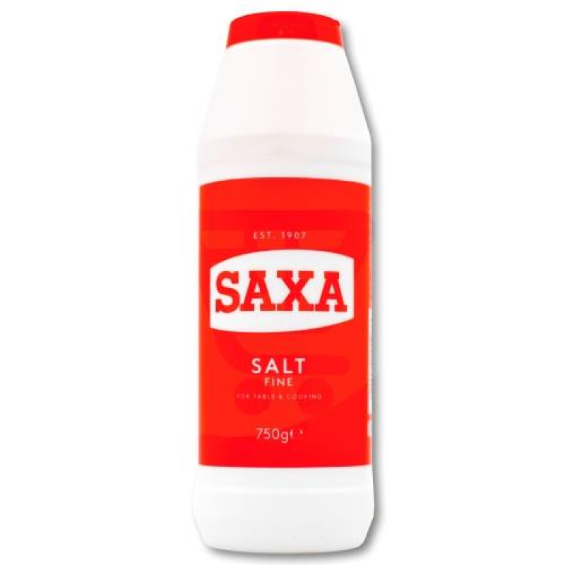 SAXA FINE SALT 750G