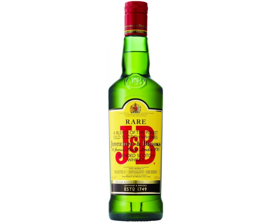 J&B BLENDED SCOTCH WHISKY 70CL
