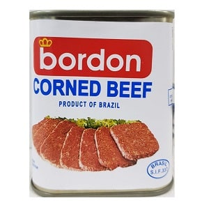 BORDON咸牛肉罐头 340g