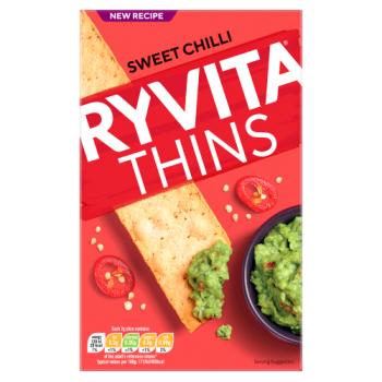 RYVITA THINS SWEET CHILI 125G
