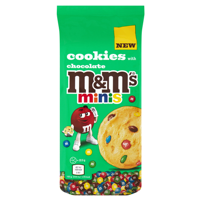 BT M&MS MINIS LARGE COOKIES 180G