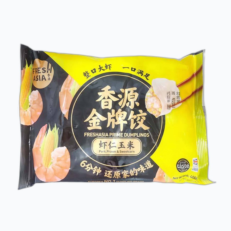 香源水饺-虾仁玉米 400g