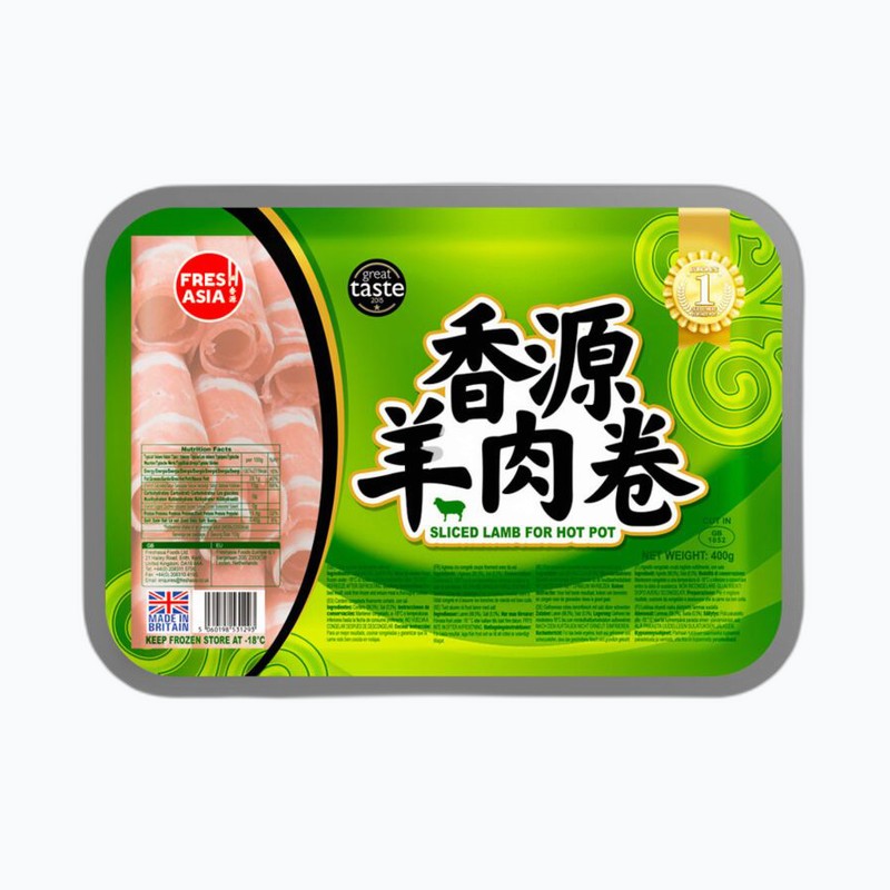 香源羊肉卷 400g