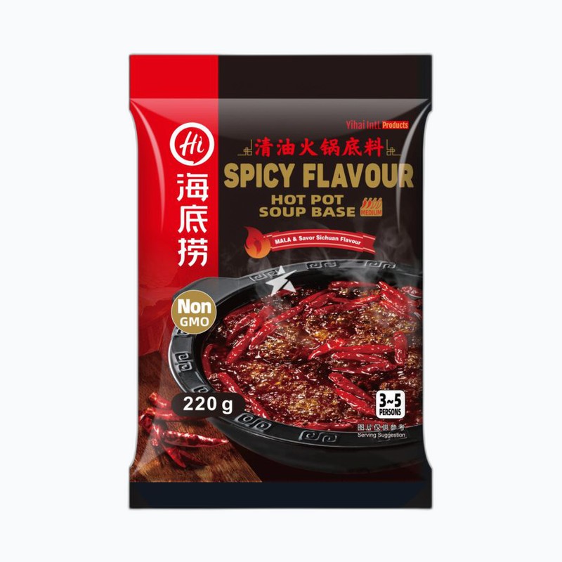 海底捞清油火锅底料 220g