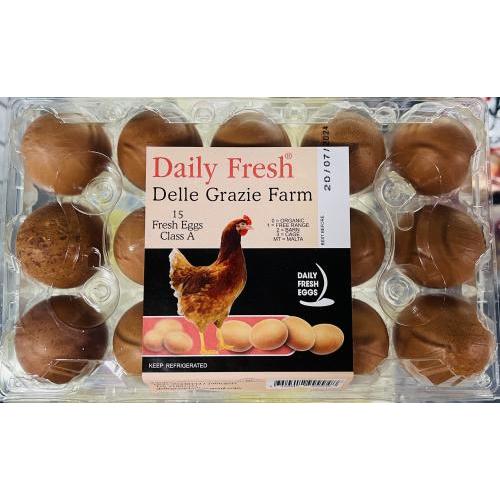 DAILY FRESH EGG CLASS A  15PC