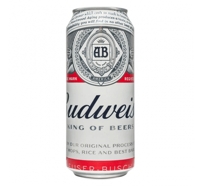 BUDWEISER 50CL
