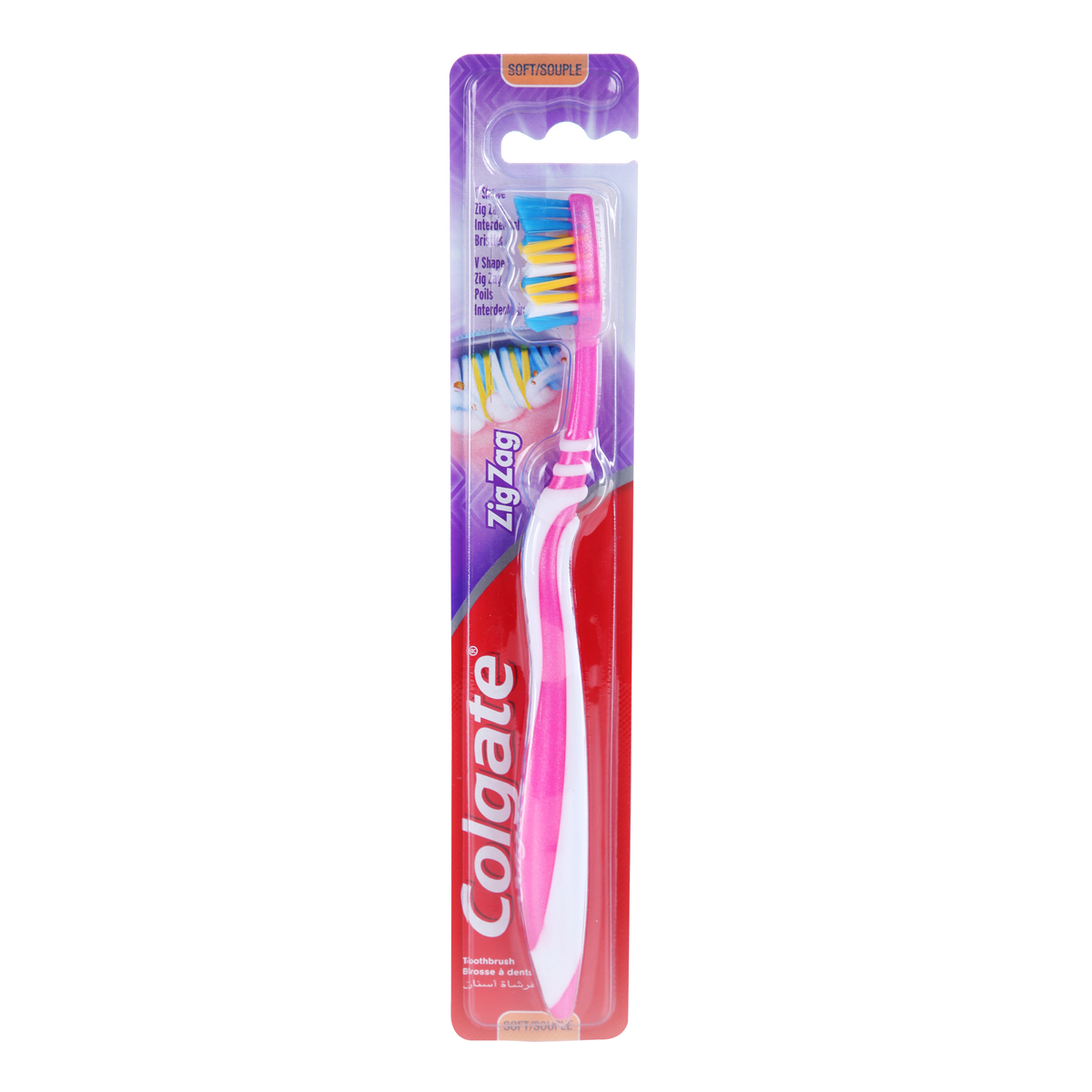 COLGATE T/BRUSH  ZIGZAG SOFT 1