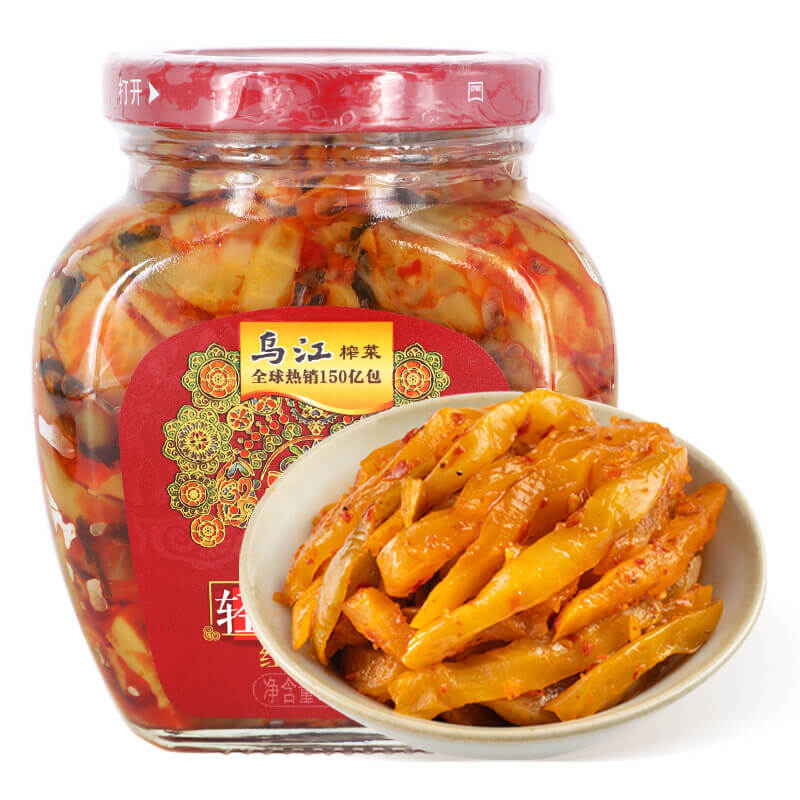 乌江轻盐红油榨菜 300g