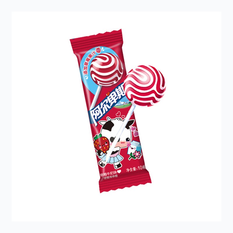 阿尔卑斯棒棒糖草莓味 10g