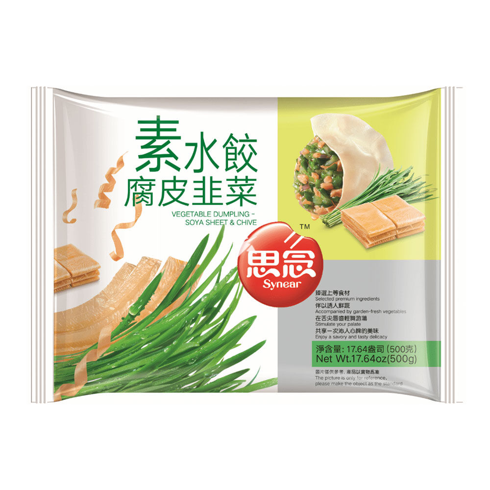 思念素水饺-腐皮韭菜