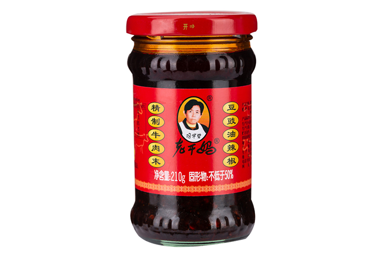 老干妈牛肉末豆豉油辣椒 210g