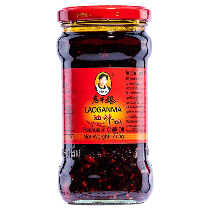 LGM PEANUTS IN CHILLI OIL 275G