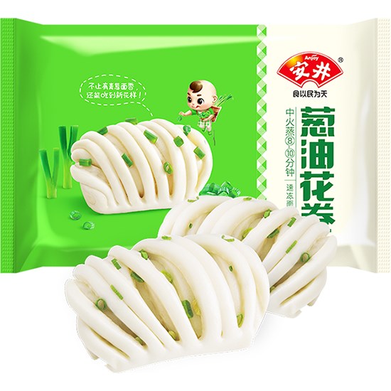 安井葱油花卷 300g