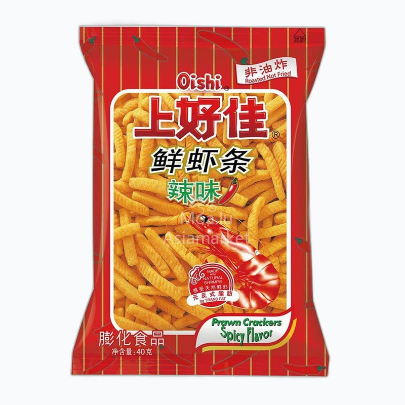 OISHI PRAWN CRACKER SPICY