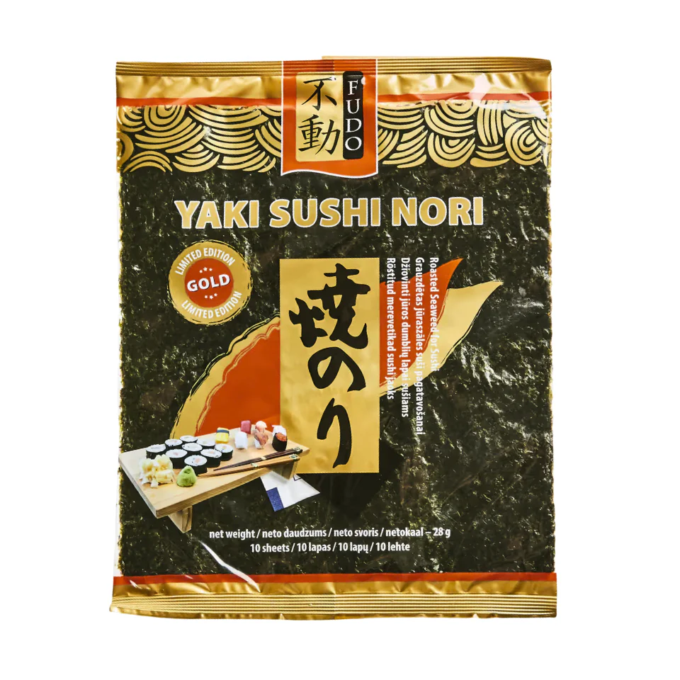 YAKI SUSHI NORI GOLD 10PCS