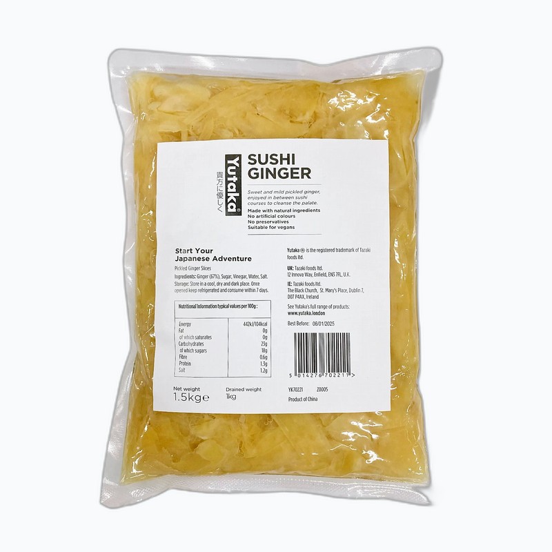 SUSHI GINGER 1.5KG