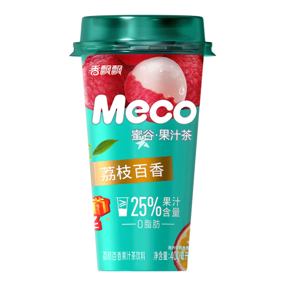 MECO LYCHEE & PASSIONFRUIT 400ML