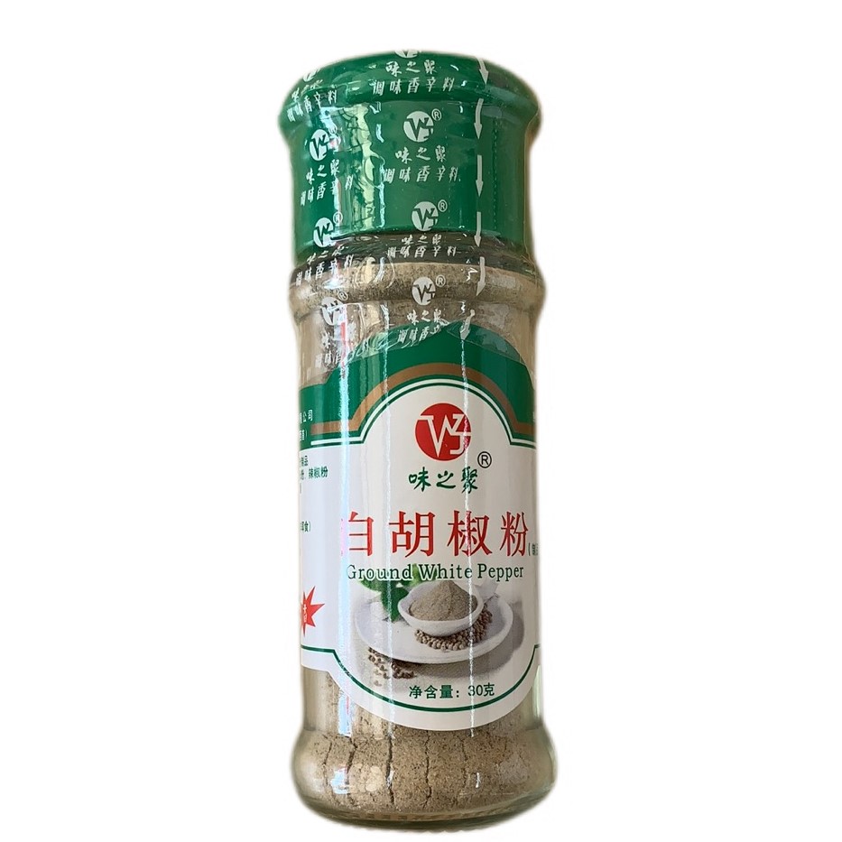 味之聚白胡椒粉 30g