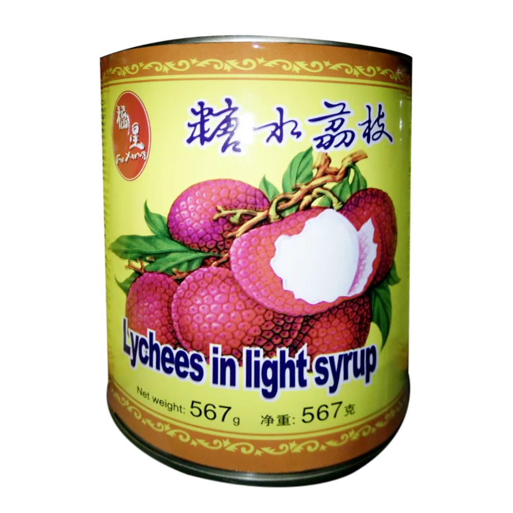 HSX LYCHEES IN SYRUP 567G